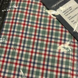 Vineyard Vines Starboard Green Plaid Shirt